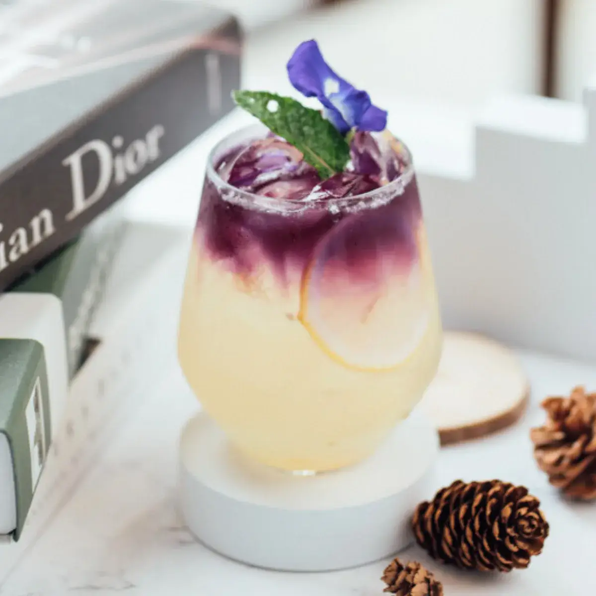 Amethyst — Signature Drinks at Thongyib Thongyod Brunch & Cafe, Ao Nang