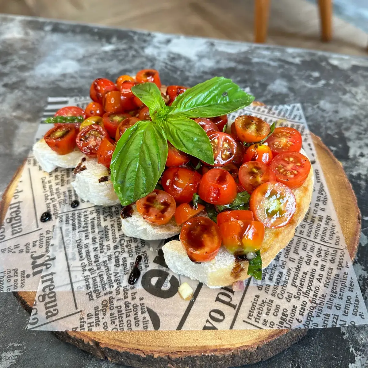 Bruschetta — Appetizers & Snacks at Thongyib Thongyod Brunch & Cafe, Ao Nang
