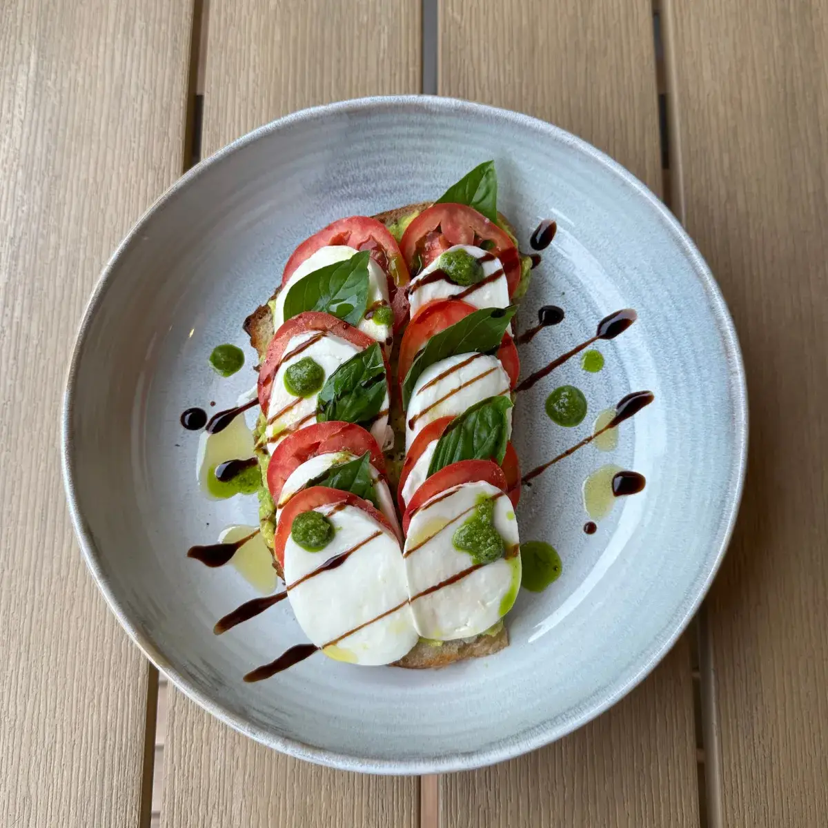 Caprese Avocado Toast — Sourdough Toasts at Thongyib Thongyod Brunch & Cafe, Ao Nang