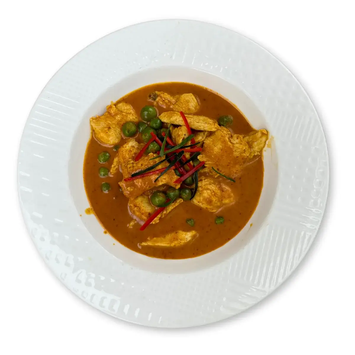 Chicken Panang Curry — Thai Flavors at Thongyib Thongyod Brunch & Cafe, Ao Nang