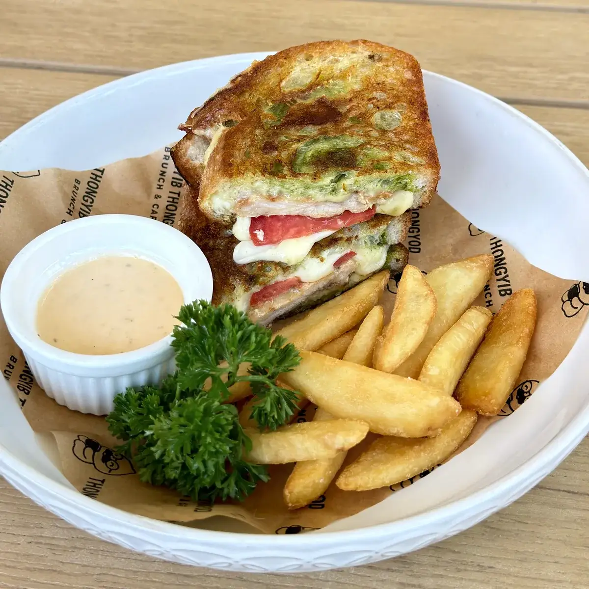 Chicken Pesto Sandwich at Thongyib Thongyod Brunch & Cafe, Ao Nang