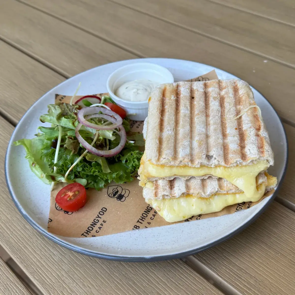 Double Cheese Panini — Panini at Thongyib Thongyod Brunch & Cafe, Ao Nang