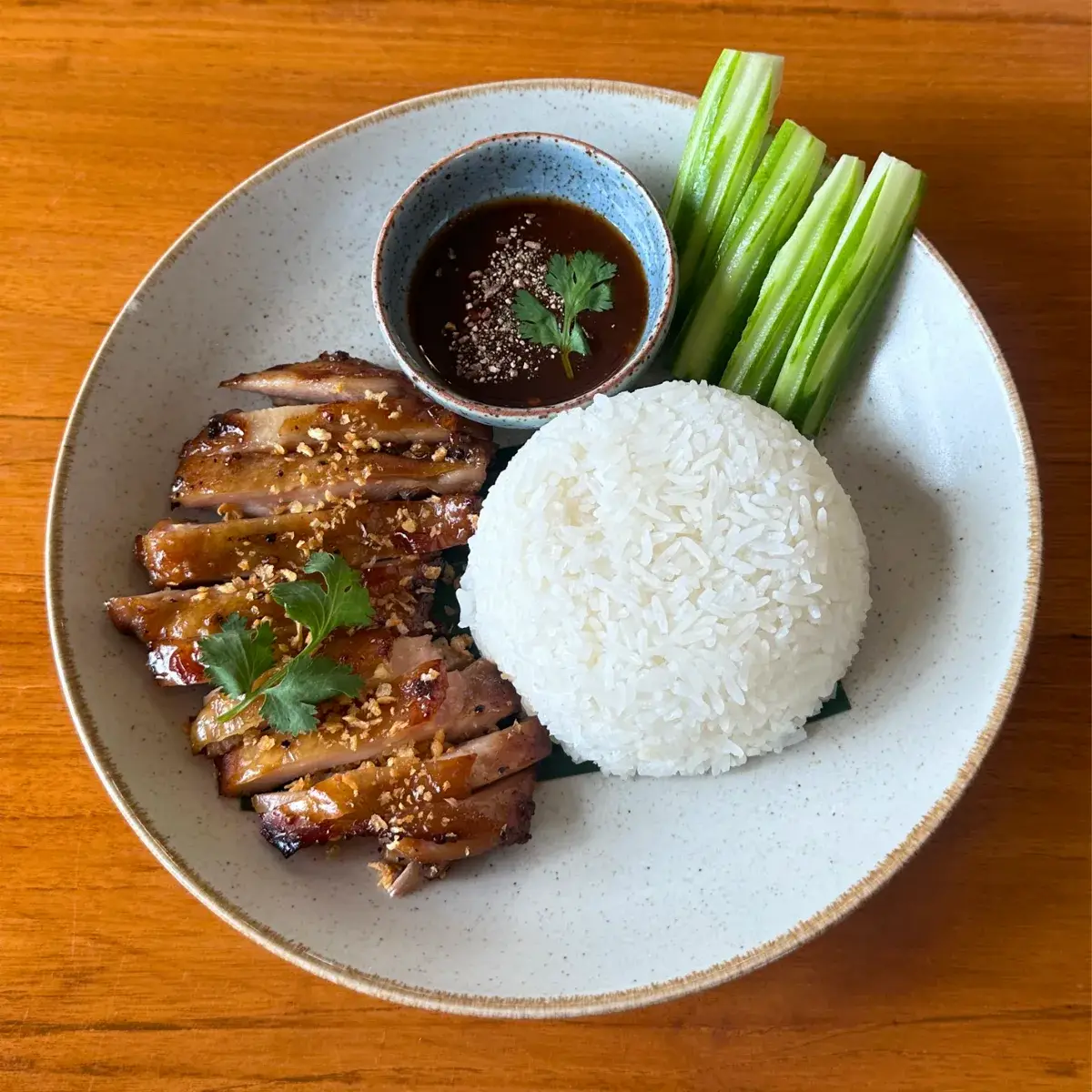 Grilled Chicken — Thai Food at Thongyib Thongyod Brunch & Cafe, Ao Nang