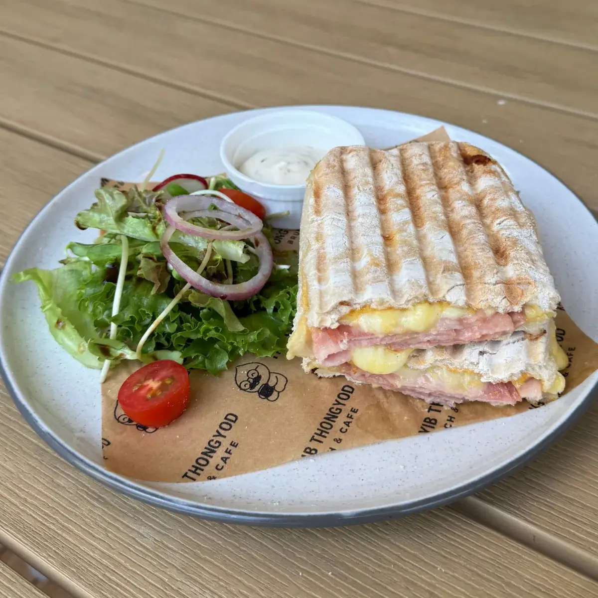 Ham & Cheese Panini — Panini at Thongyib Thongyod Brunch & Cafe, Ao Nang