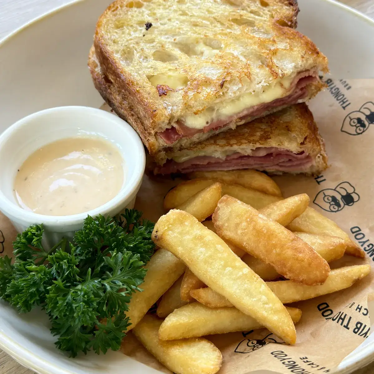 Ham & Cheese Sandwich at Thongyib Thongyod Brunch & Cafe, Ao Nang