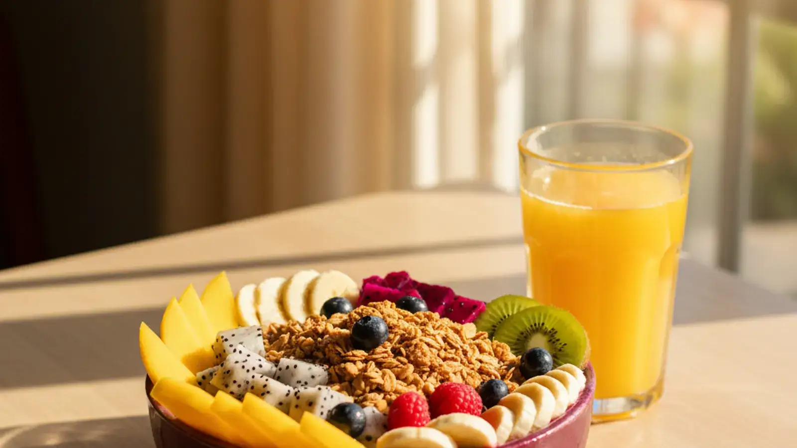 Healthy Breakfast in Ao Nang: Smoothie Bowls, Juices & More