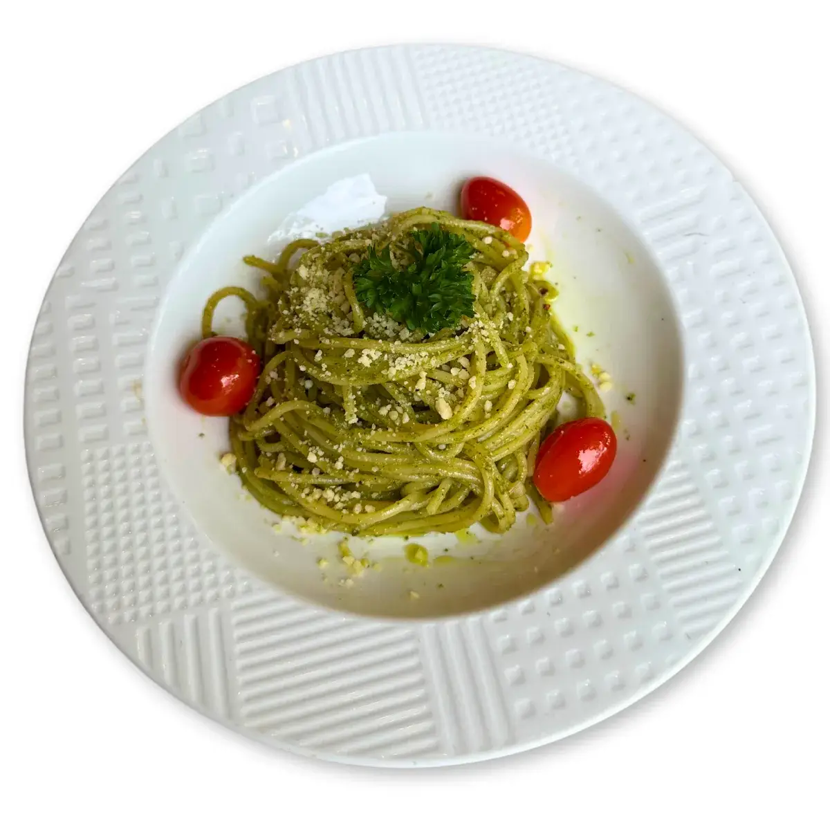 Spaghetti Pesto — Spaghetti at Thongyib Thongyod Brunch & Cafe, Ao Nang