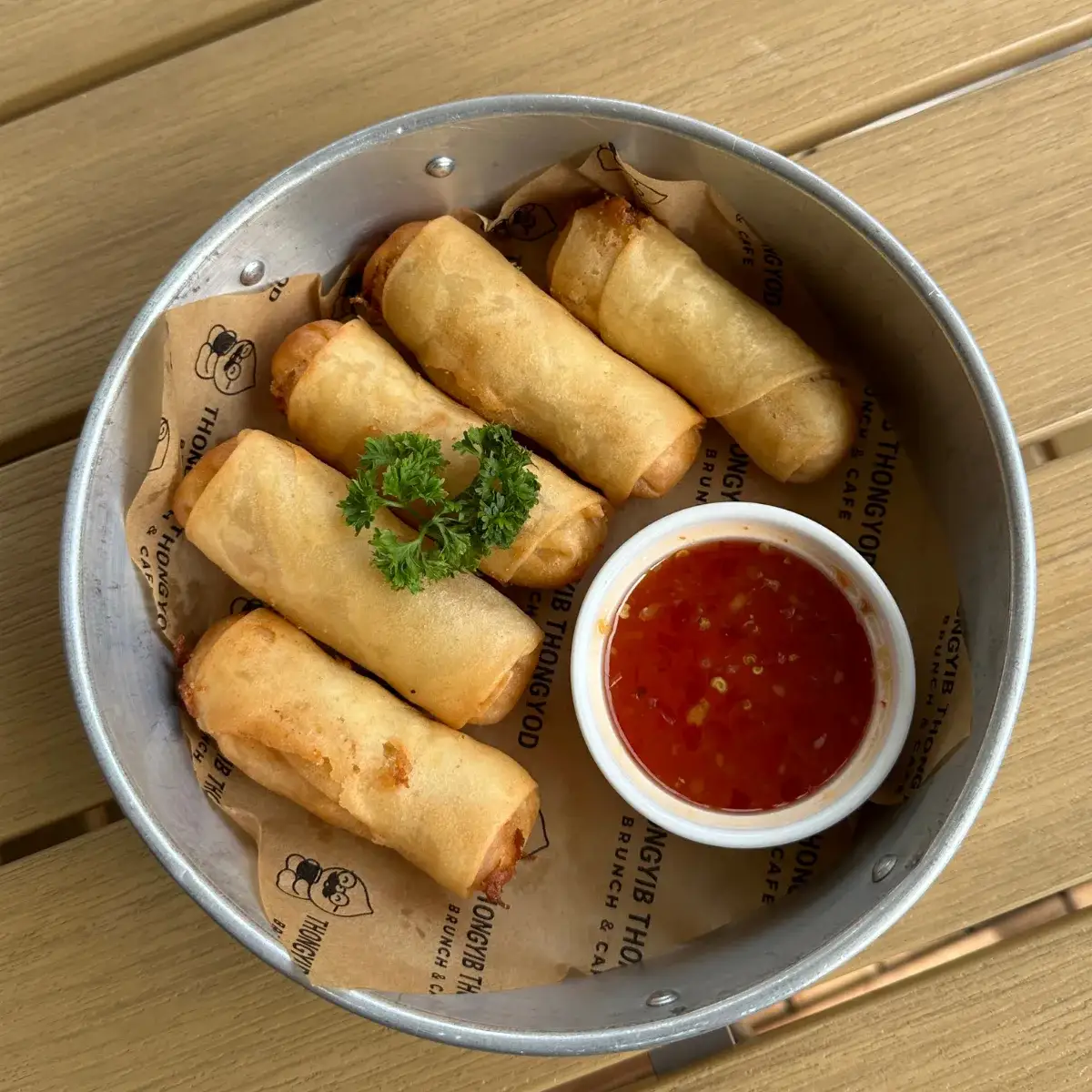 Spring Rolls at Thongyib Thongyod Brunch & Cafe, Ao Nang