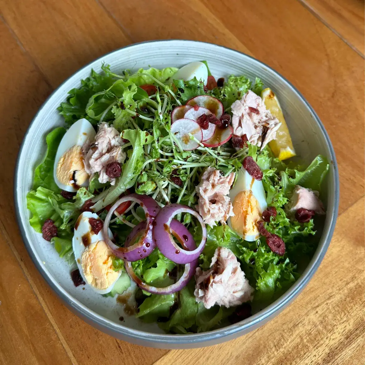 Tuna Egg Salad — Salads at Thongyib Thongyod Brunch & Cafe, Ao Nang